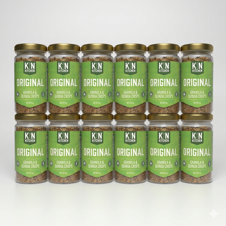 Original Granola & Quinoa Crisps (12 Jars)