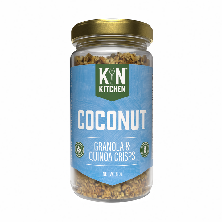 Kin Kitchen Coconut Granola & Quinoa Crisps Single