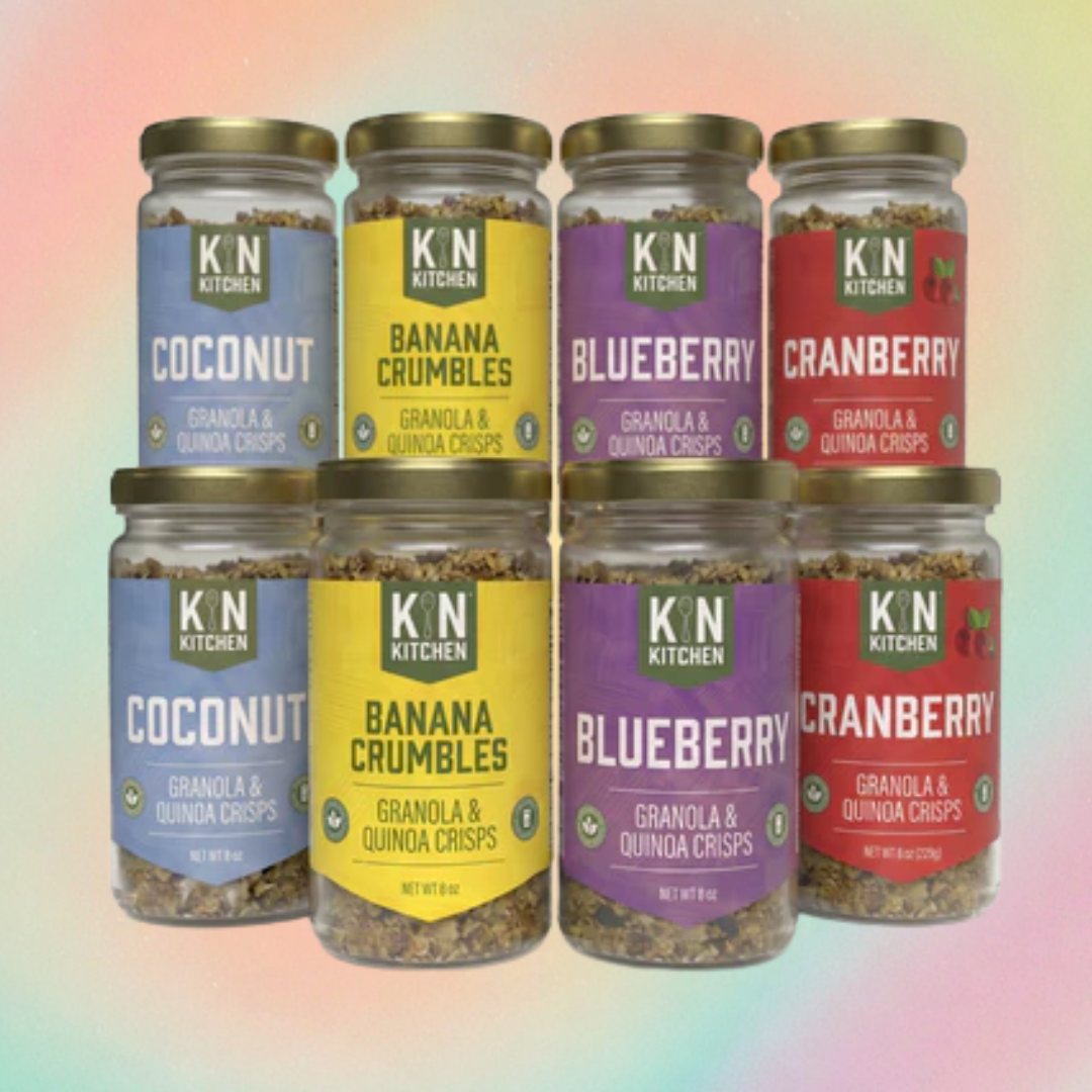 Banana Crumble, Cranberry, Blueberry, Coconut - Granola Variety Pack
