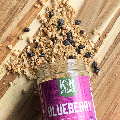 Banana Crumbles, Blueberry, Mango, Coconut