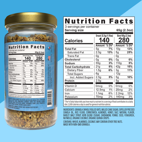 Kin Kitchen Coconut Granola & Quinoa Crisps