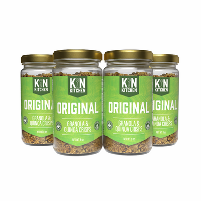 Original Granola & Quinoa Crisps (4 Jars)