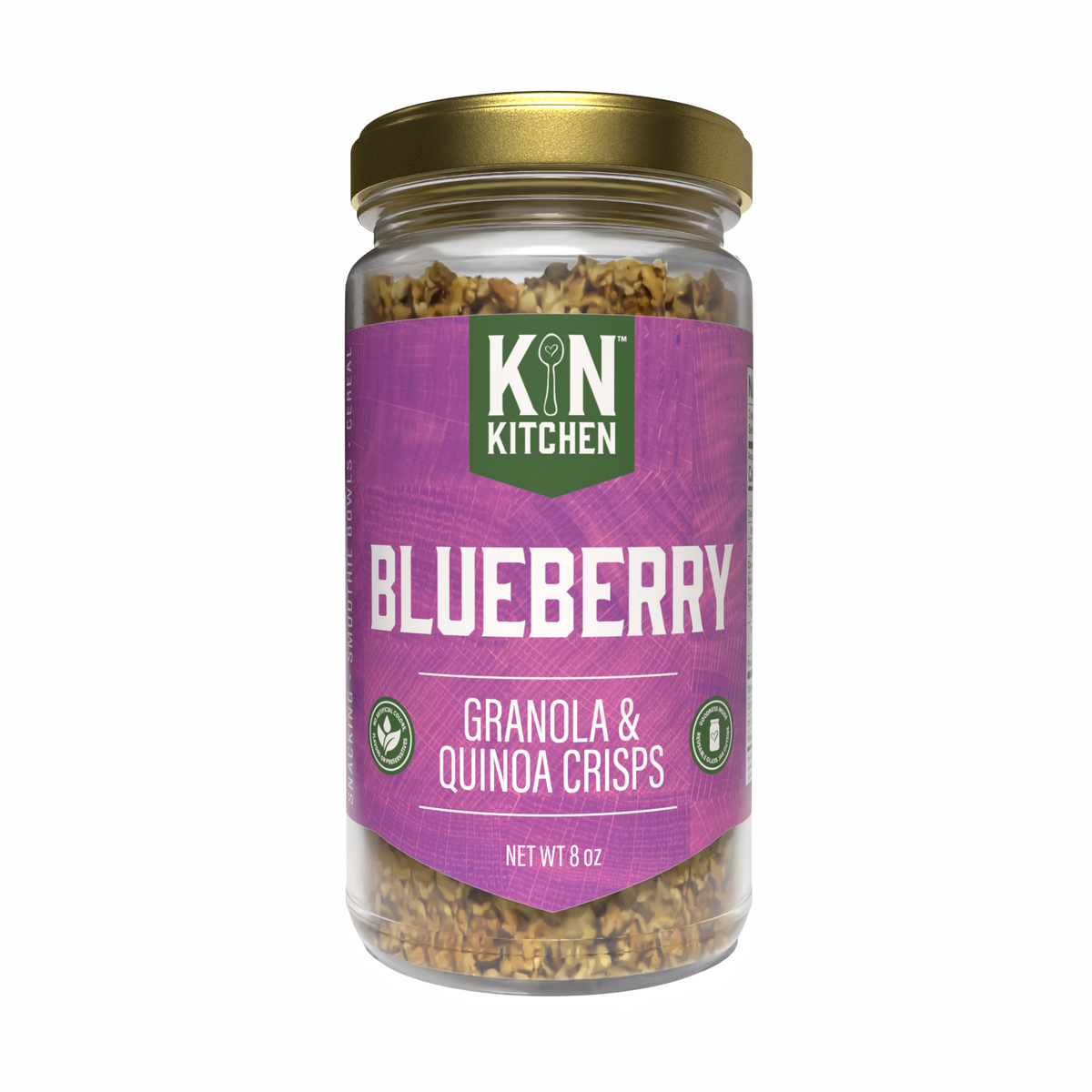 Blueberry Granola & Quinoa Crisps
