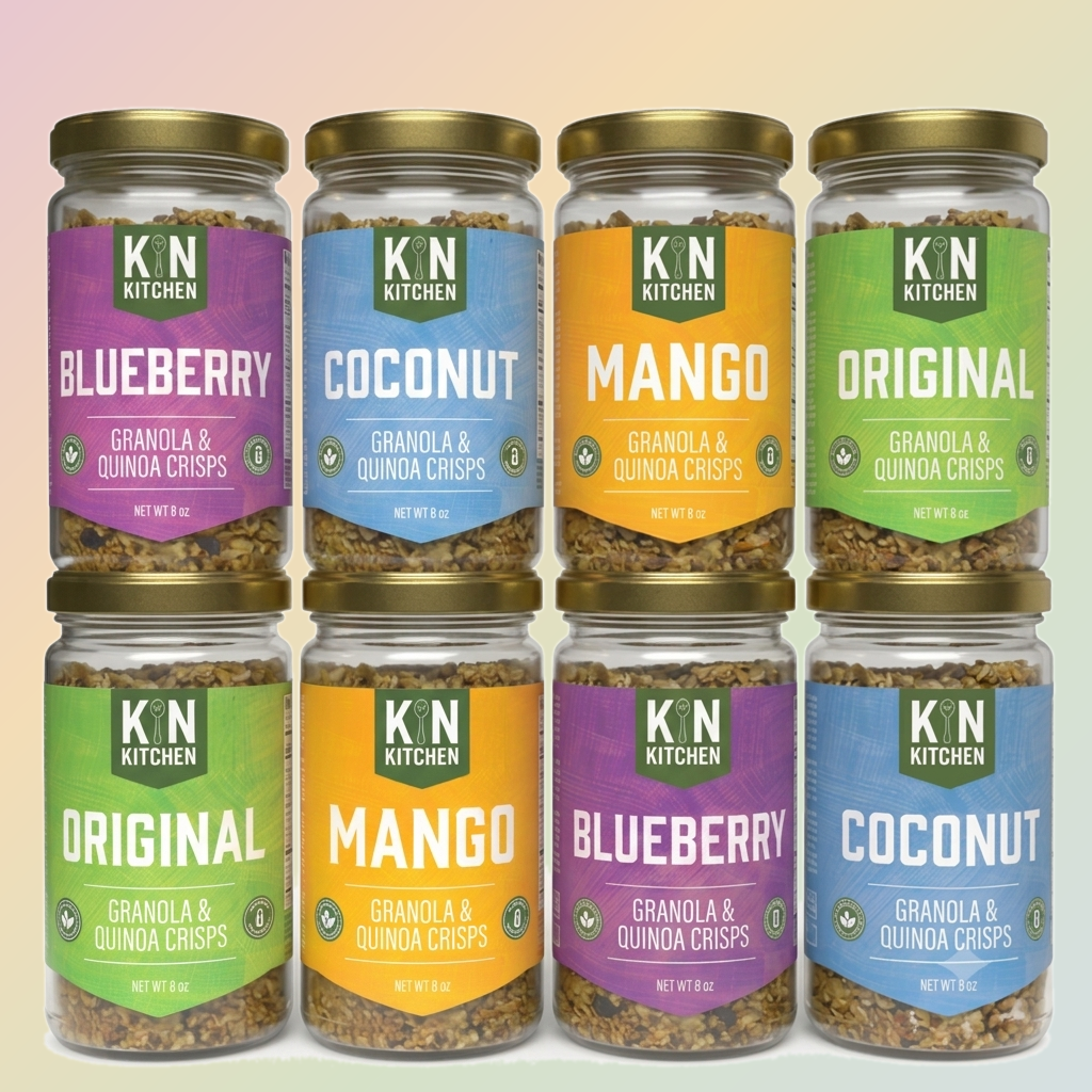 Blueberry, Coconut, Mango, Original